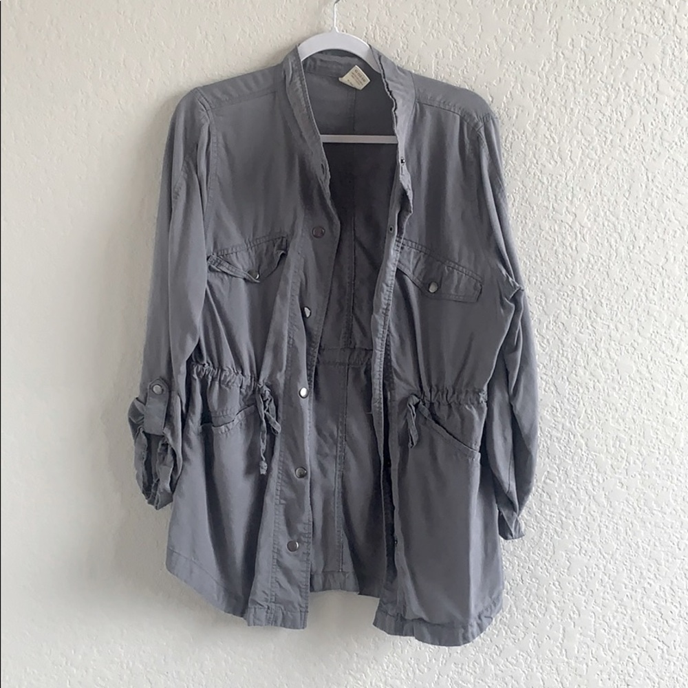 Gray Utility Jacket